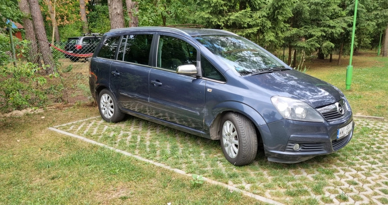 Opel Zafira cena 8300 przebieg: 286000, rok produkcji 2007 z Ząbki małe 191